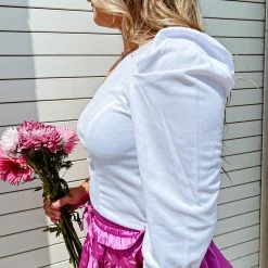 Sugarlips Tops Jolie One Shoulder Top