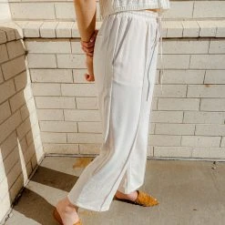 Entro Connie High Waisted Wide Leg Pants Bottoms