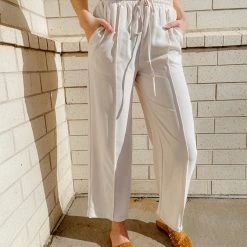 Entro Connie High Waisted Wide Leg Pants Bottoms