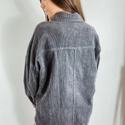 143 Story Tops Cullen Oversized Corduroy Jacket