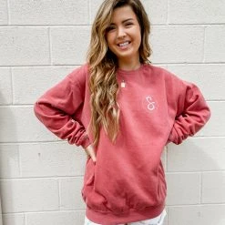 S&S Activewear Tops Swank Logo Sweatshirt
