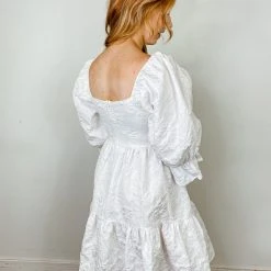 Entro First Dance Floral Ruffle Dress Dresses