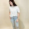 HYFVE Ella Oversized Tee Shirt Tops for Women - Soft Cotton Casual T-Shirt 2 HYFVE Ella Oversized Tee Shirt Tops