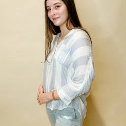 Style Rack By The Coast Striped Top