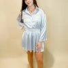 Blue Blush Mary Claire Bell Sleeve Dress Dresses