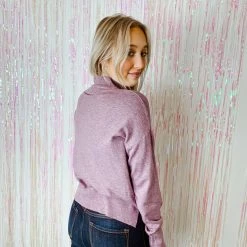 Dreamers Dreamer Mock Neck Sweater