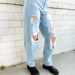 KanCan Bottoms Leigh 90's Boyfriend Jeans