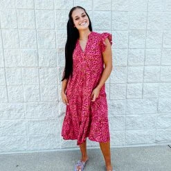 Entro Happy Feelings Midi Dress