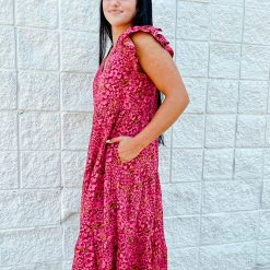 Entro Happy Feelings Midi Dress