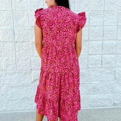 Entro Happy Feelings Midi Dress