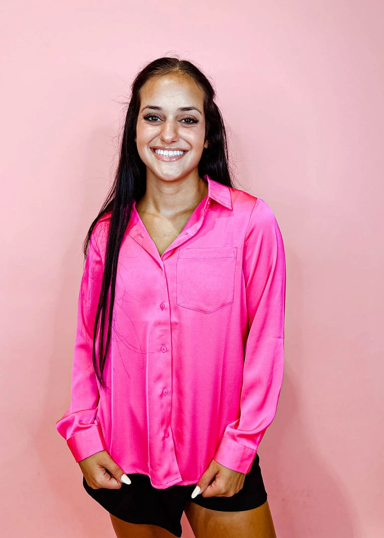 Entro Tops Time To Shine Button Blouse - Plus Size Women's Stylish Blouse 4 Entro Tops Time To Shine Button Blouse