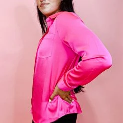 Entro Tops Time To Shine Button Blouse - Plus Size Women's Stylish Blouse 8 Entro Tops Time To Shine Button Blouse