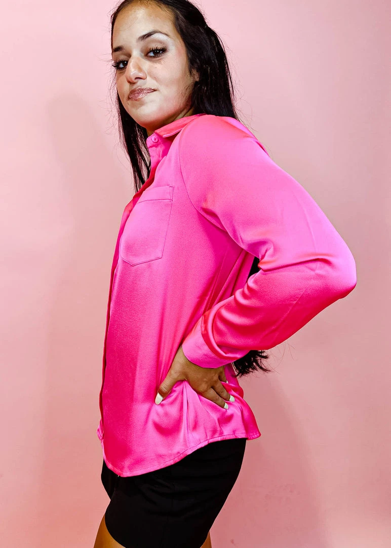 Entro Tops Time To Shine Button Blouse - Plus Size Women's Stylish Blouse 5 Entro Tops Time To Shine Button Blouse