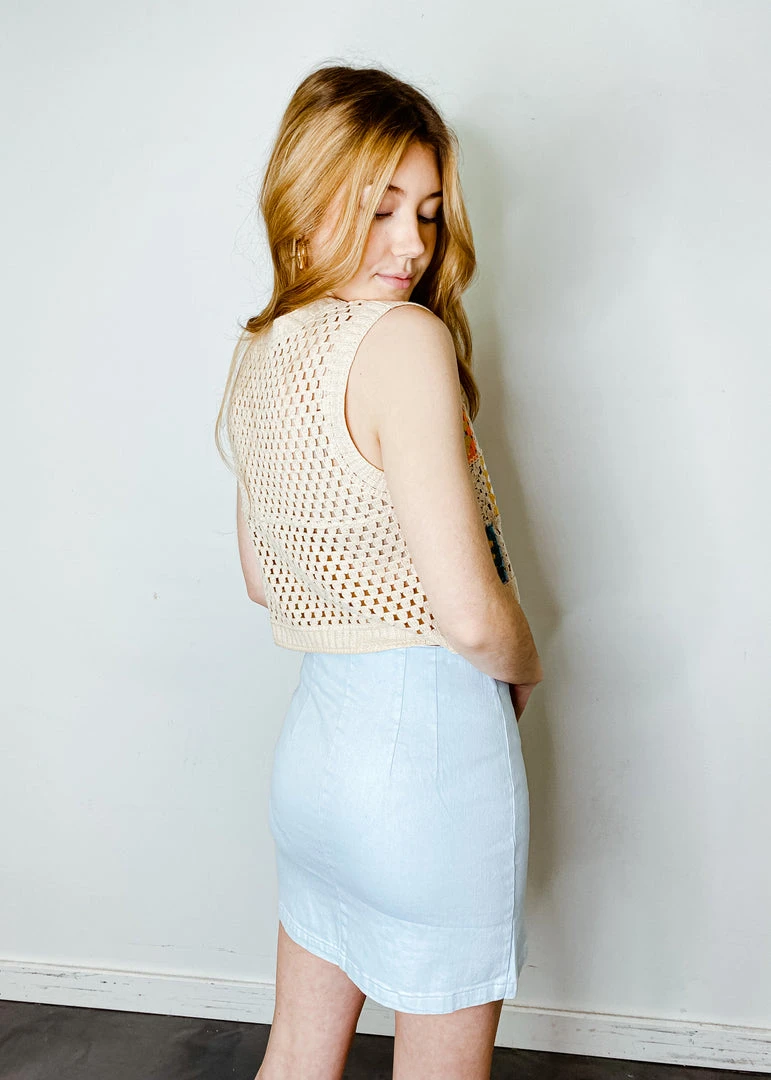 HYFVE Bloom High Waisted Mini Skirt - Trendy Women's Skirt for Casual & Party Wear 6 HYFVE Bloom High Waisted Mini Skirt Bottoms