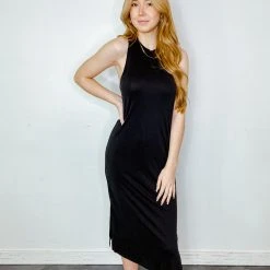 HYFVE On My Way Sleeveless Midi Dress Dresses