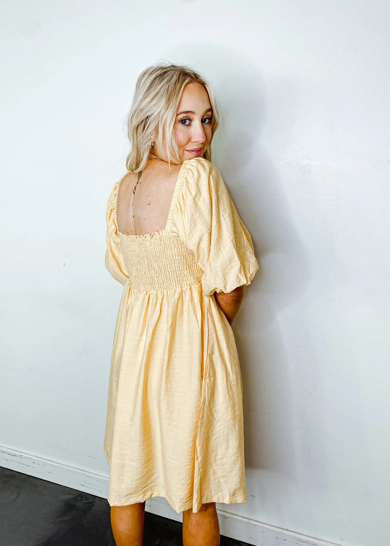 &Merci Dresses Layla Twist Front Babydoll Dress - Elegant Women's Party Dress 6 &Merci Dresses Layla Twist Front Babydoll Dress