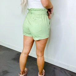 HYFVE High Waisted Spring Fling Shorts - Women's Casual Stretch Denim Shorts 12 HYFVE Bottoms Spring Fling High Waisted Shorts