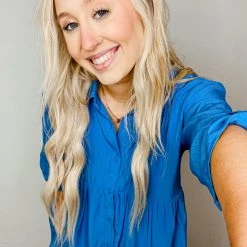 Entro Ellis Button Down Dress Dresses