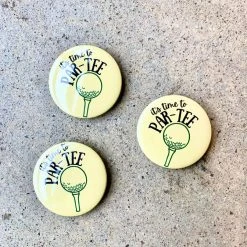 The Swank Company It's Time To PAR-TEE Golf Button Lifestyle