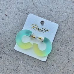 Trendy Wholesale Jewelry Small Acrylic Earrings