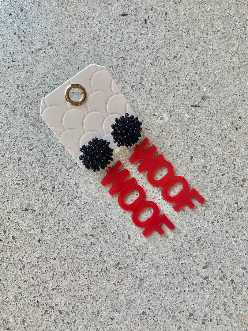 Golden Stella Gameday Letter Earrings - Stylish Jewelry for Women 4 Golden Stella Gameday Letter Earrings