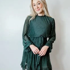She + Sky Holly Long Sleeve Dress Dresses
