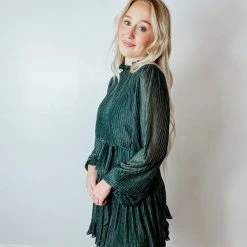 She + Sky Holly Long Sleeve Dress Dresses