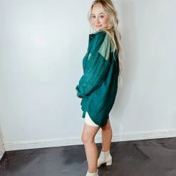 143 Story Hunter Contrast Corduroy Jacket Tops