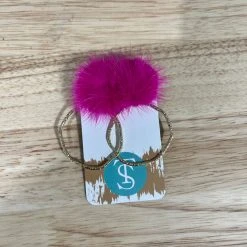 Taylor Shaye Designs Puff Top Hoops - Stylish Gold-Plated Earrings for Women 11 Taylor Shaye Designs Puff Top Hoops