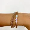 Golden Stella Jewelry Message Beaded Bracelet