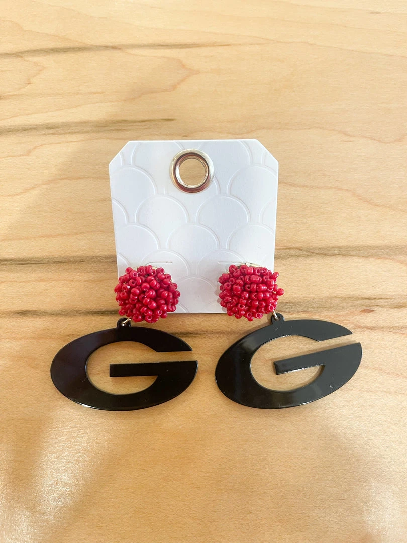 Golden Stella 'G' Gameday Earrings - Game Day Collection Jewelry 3 Golden Stella 'G' Gameday Earrings Game Day Collection
