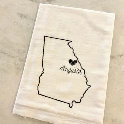 Familiar Goods Lifestyle State Tea Towel