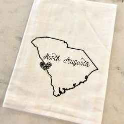 Familiar Goods Lifestyle State Tea Towel