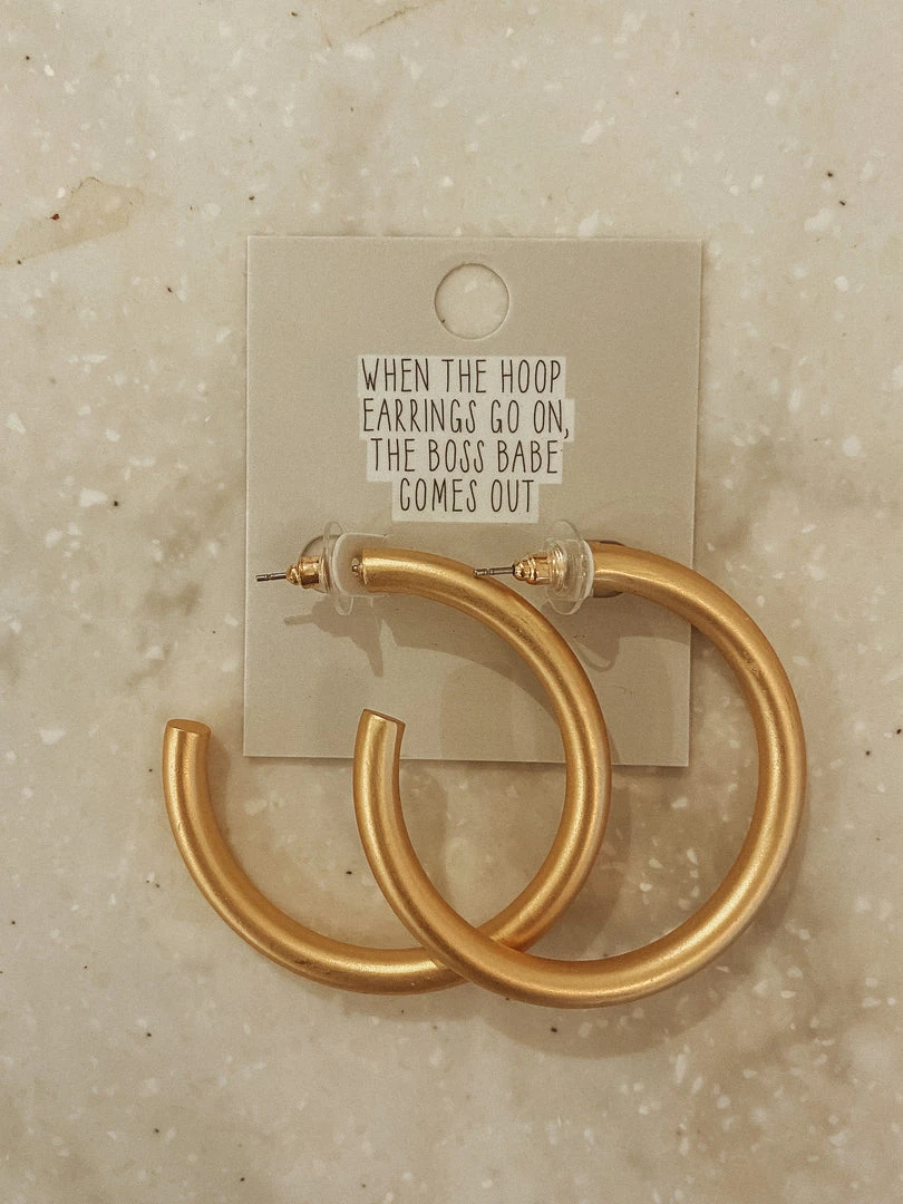 Golden Stella 40MM Gold Tube Earrings - Elegant Gold Jewelry for Women 3 Golden Stella 40MM Gold Tube Earrings