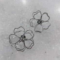 The Swank Company Wild Flower Wire Earrings - Stylish Jewelry for Women 7 The Swank Company Jewelry Wild Flower Wire Earrings