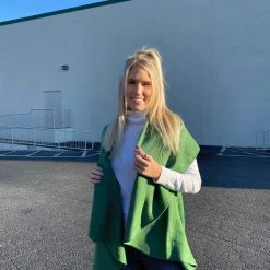 EPRETTY Basic Shawl Vest Tops