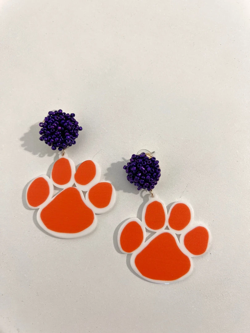 Golden Stella Statement Tiger Paw Earrings - Unique Animal Jewelry for Women 3 Golden Stella Statement Tiger Paw Earrings