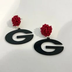 Golden Stella Go Team Earrings Game Day Collection