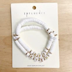 TRENDY Wholesale BFF Rubber Bead Bracelet Set - Stylish Jewelry for Best Friends 6 TRENDY Wholesale BFF Rubber Bead Bracelet Set Jewelry