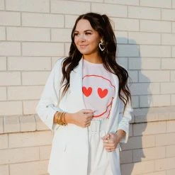 Blume + Co Heart Eyes Graphic Tee