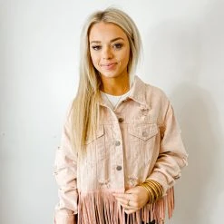 Fantastic Fawn West Coast Fringe Denim Jacket