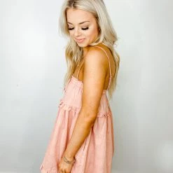 By Together Rompers Strawberry Wine Cotton Romper