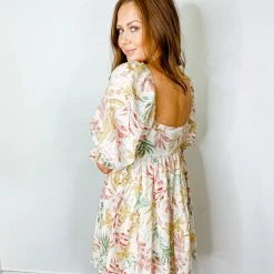 By Together Dresses Paradise Floral Babydoll Dress