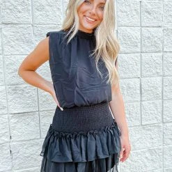 TCEC Dresses Sadie Smocked Ruffle Dress