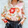 Entro Olivia Floral Bodysuit Tops