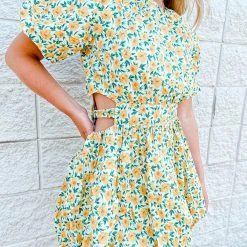 TCEC Charlie Floral Cut Out Dress - Stylish Women's Summer Dress 9 TCEC Charlie Floral Cut Out Dress