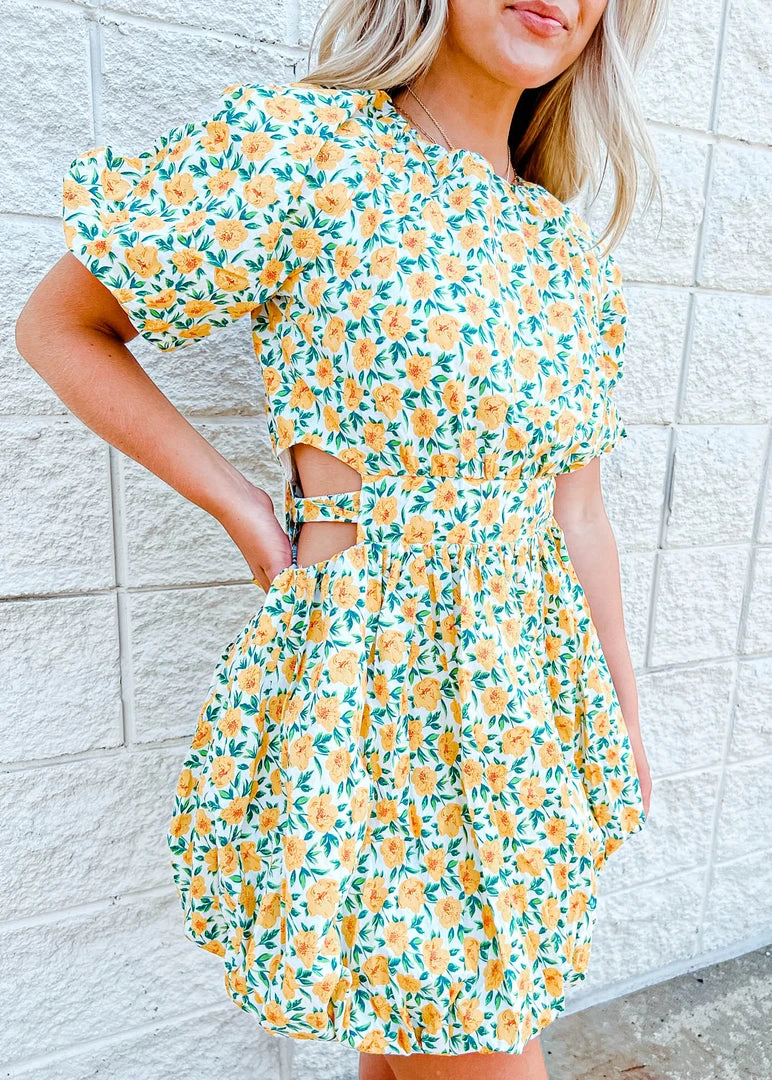 TCEC Charlie Floral Cut Out Dress - Stylish Women's Summer Dress 5 TCEC Charlie Floral Cut Out Dress