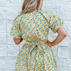 TCEC Charlie Floral Cut Out Dress - Stylish Women's Summer Dress 10 TCEC Charlie Floral Cut Out Dress