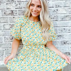 TCEC Charlie Floral Cut Out Dress - Stylish Women's Summer Dress 11 TCEC Charlie Floral Cut Out Dress