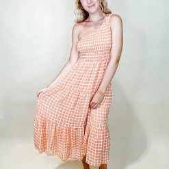 Lena Anna Leigh Midi Dress Dresses